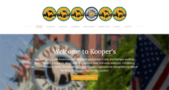Desktop Screenshot of koopers.com
